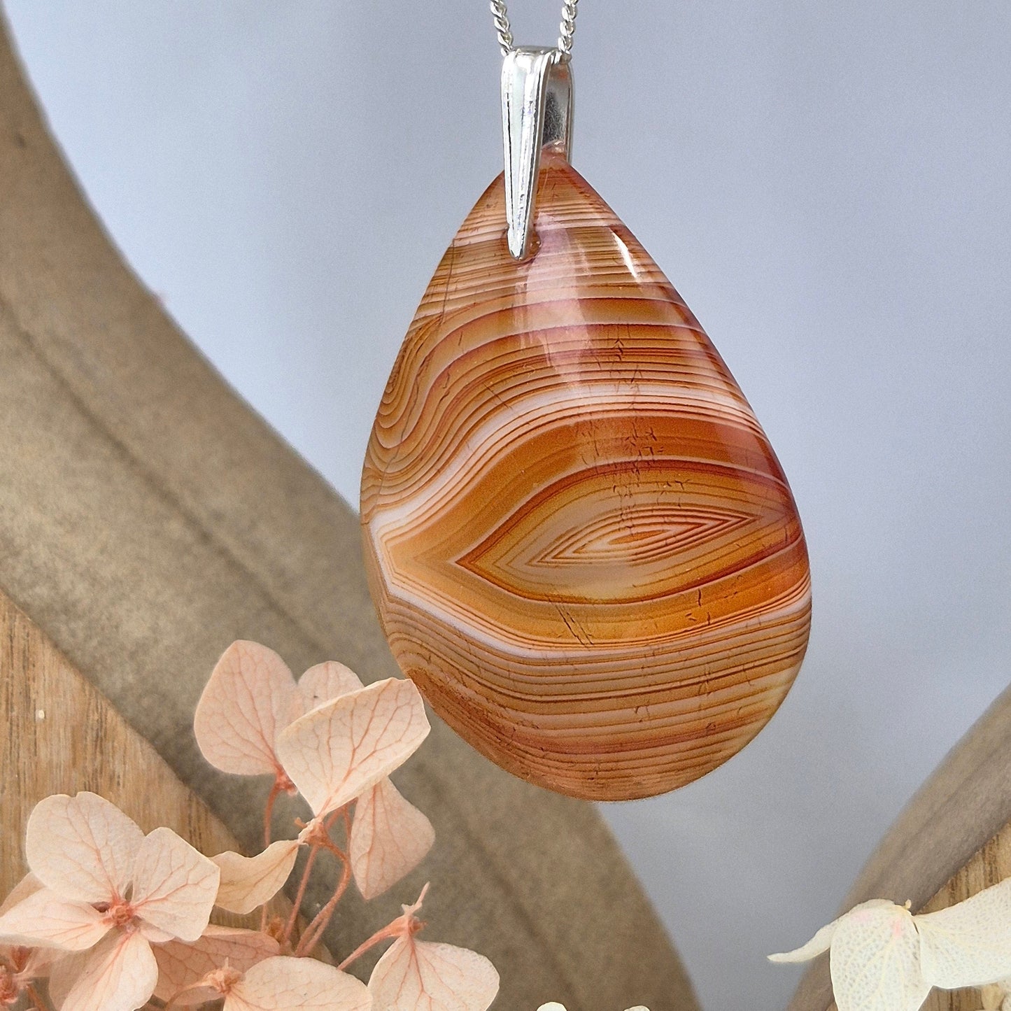 Agate Pendant | Agate Jewellery | Jones Stones