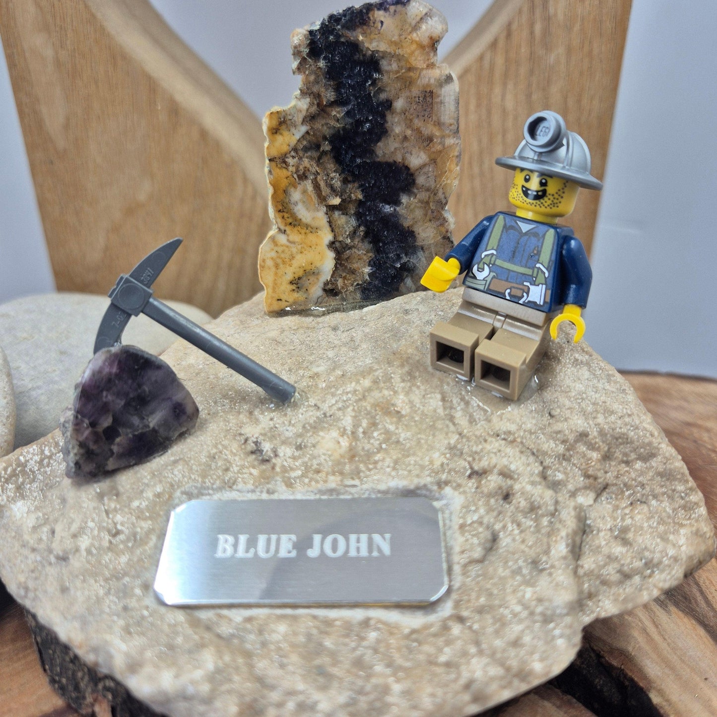 Blue John Ornament | Blue John Gift | Blue John Novelty | Gift Ideas Jones Stones