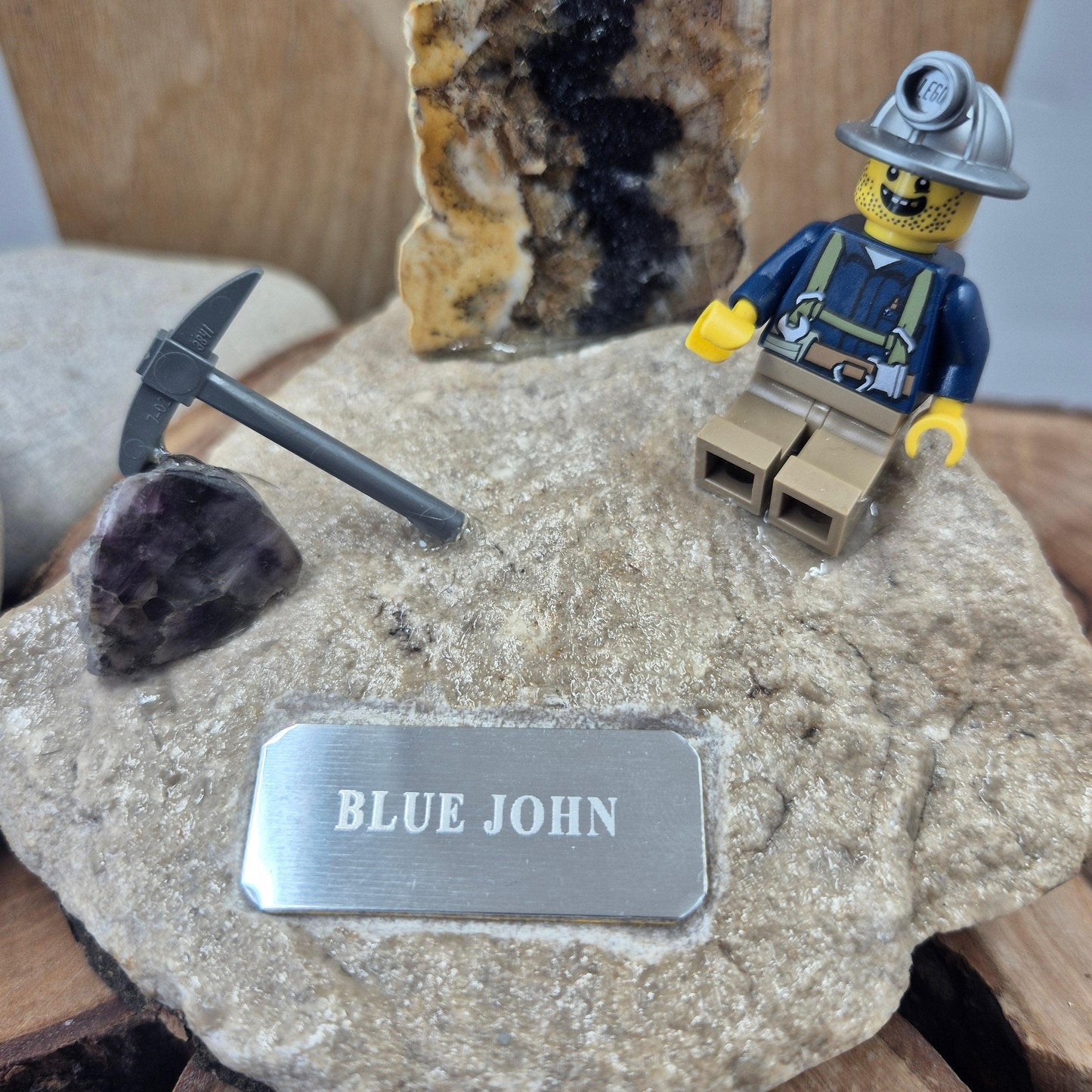 Blue John Ornament | Blue John Gift | Blue John Novelty | Gift Ideas Jones Stones
