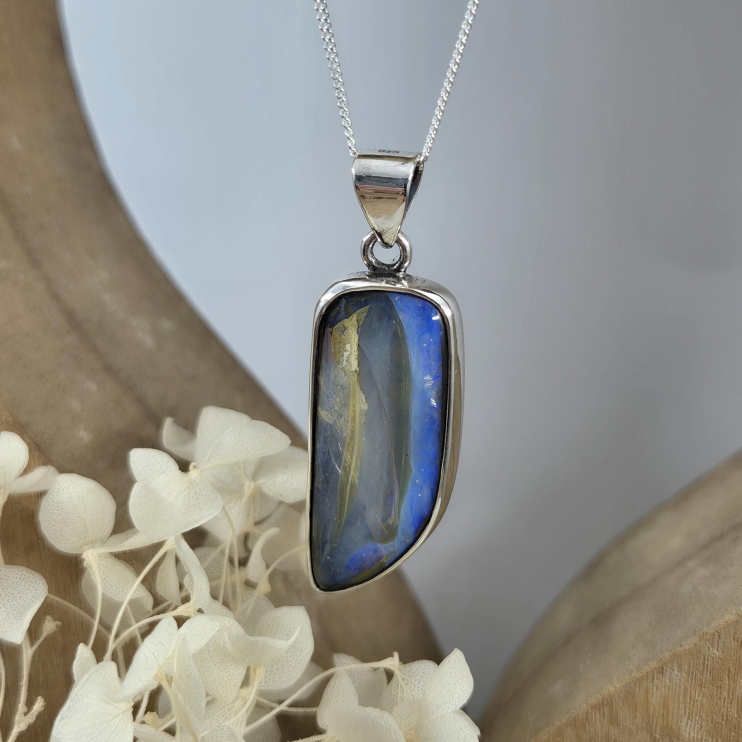 Australian Boulder Opal Pendant | Boulder Opal | Boulder Opal Pendant | Jones Stones