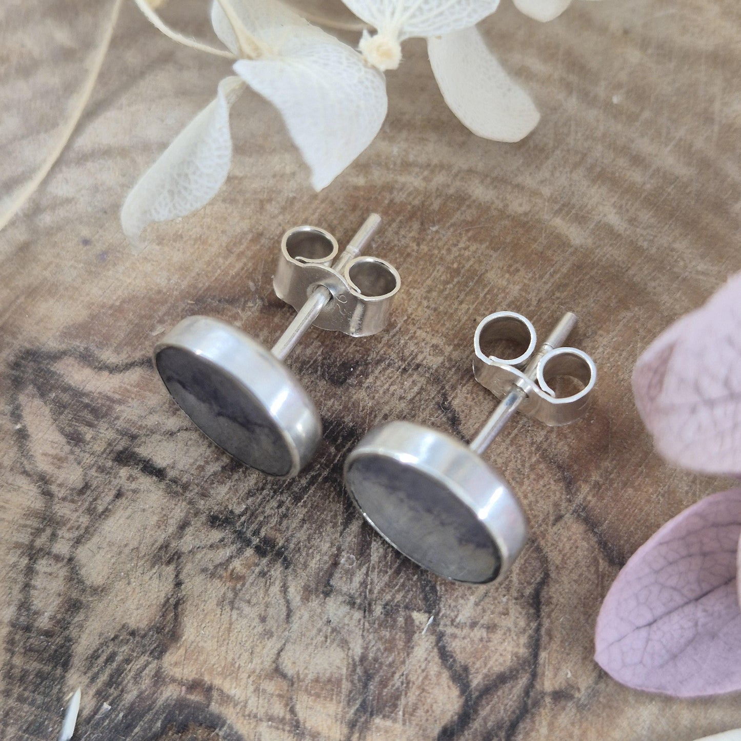 Blue John | Blue John Stud Earrings | Blue John Studs | Blue John Jewellery Jones Stones