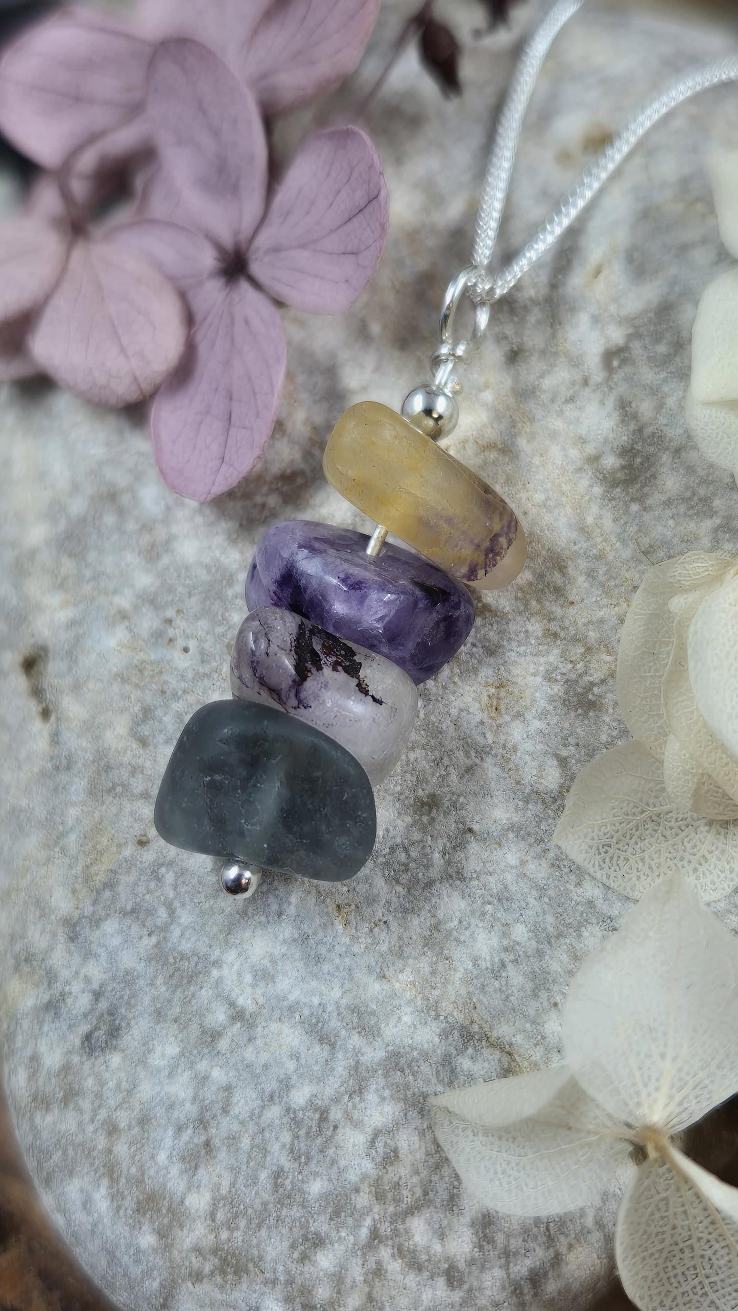 Blue John | Blue John Pendant | Blue John Necklace | Blue John Jewellery Jones Stones