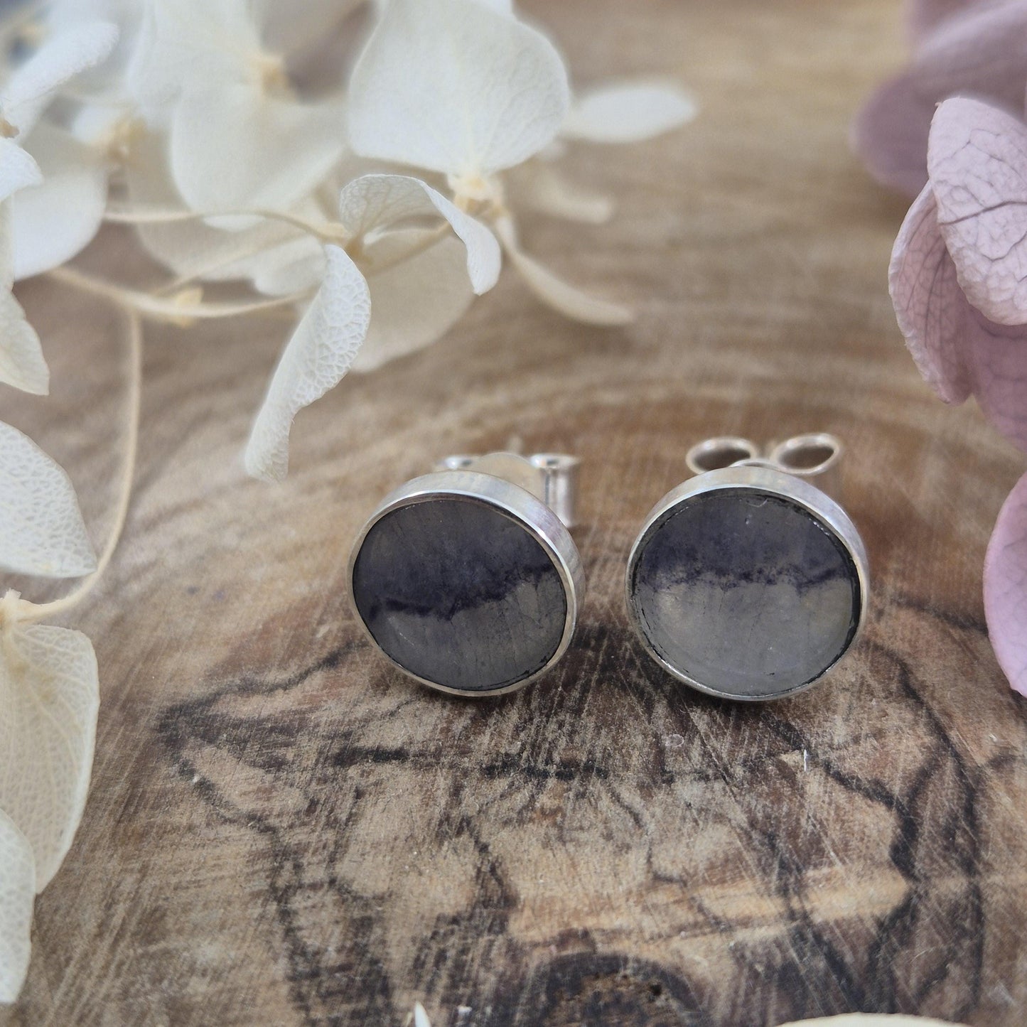 Blue John | Blue John Stud Earrings | Blue John Studs | Blue John Jewellery Jones Stones