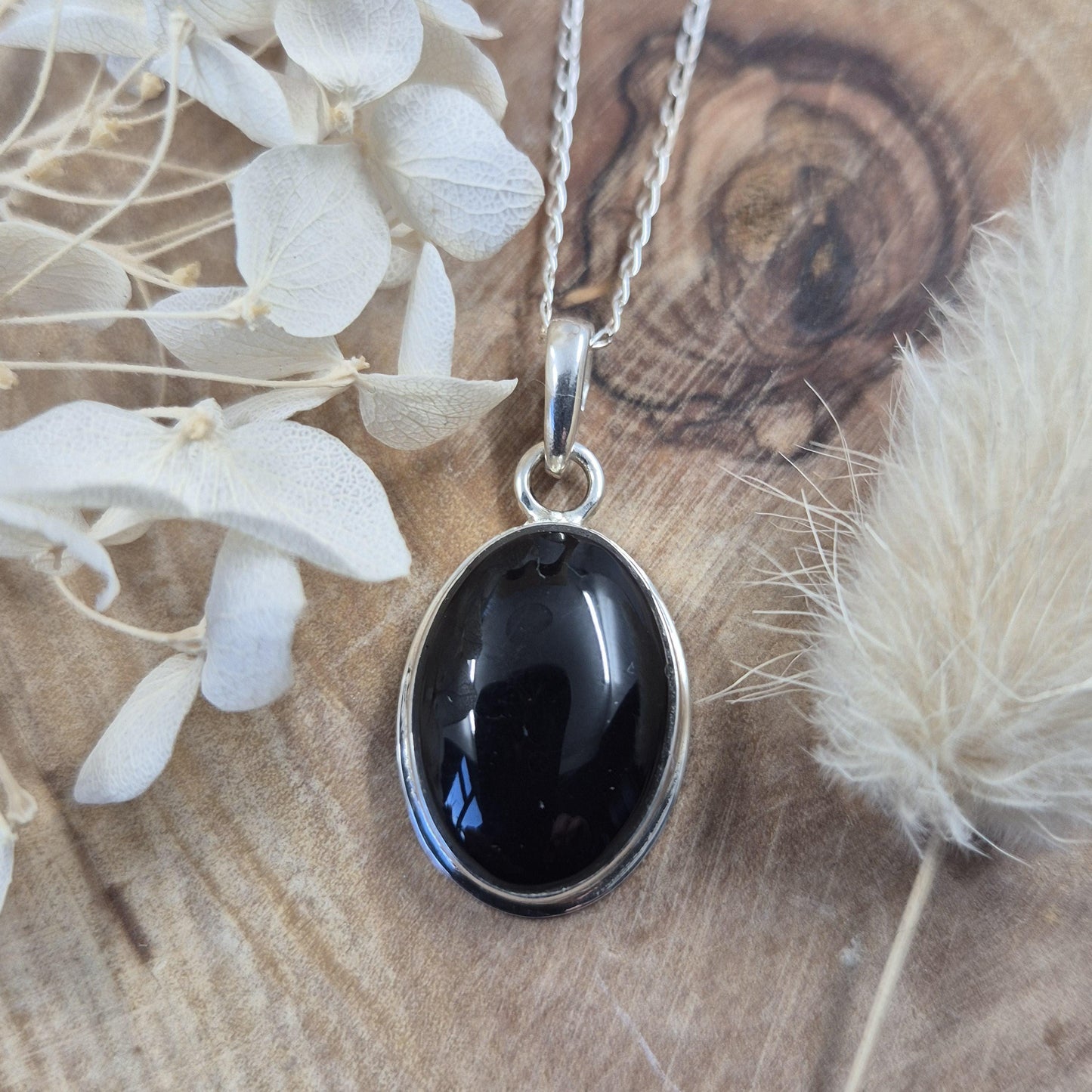 Whitby Jet Pendant | Whitby Jet Necklace | Whitby Jet | Celtic Jewellery | Handmade Pendant | Necklace Jones Stones