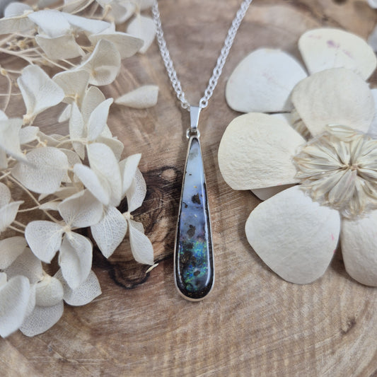 Australian Boulder Opal Pendant | JSBO001 Jones Stones