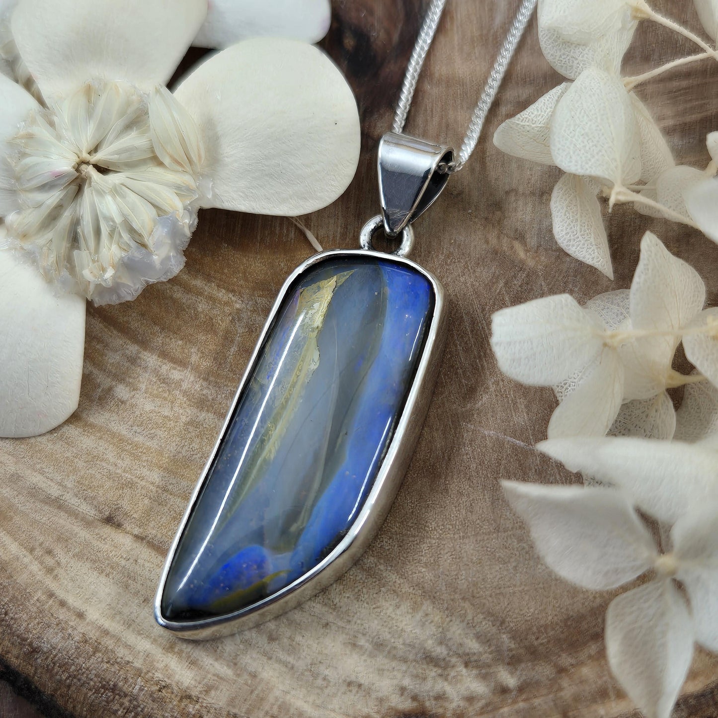 Australian Boulder Opal Pendant | Boulder Opal | Boulder Opal Pendant | Jones Stones