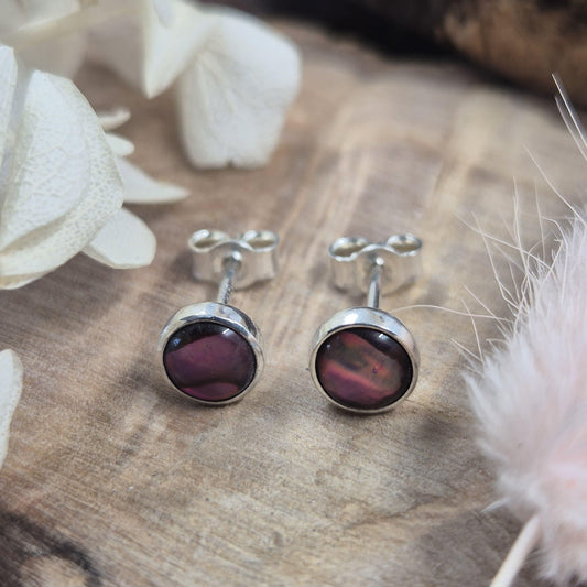 Paua Shell | Paua Shell Stud Earrings | Paua Shell Studs | Paua Shell Jewellery Jones Stones