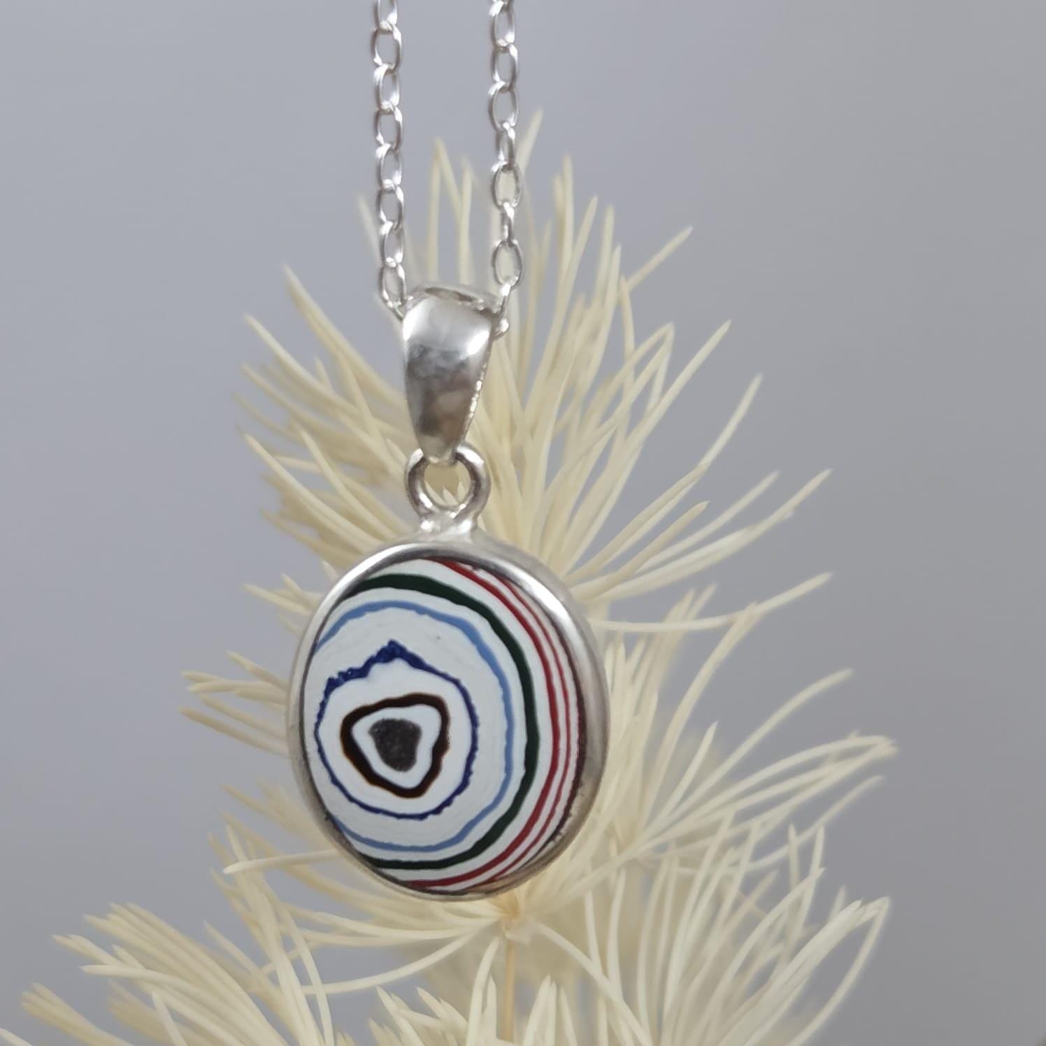 Fordite Pendant | Fordite Jewellery | Jones Stones