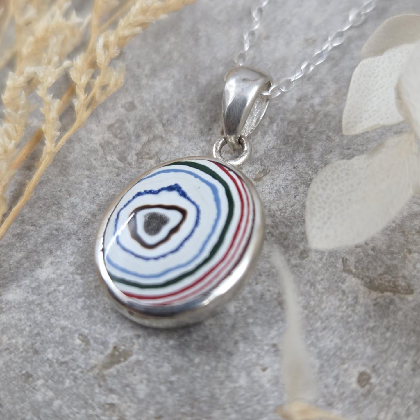 Fordite Pendant | Fordite Jewellery | Jones Stones