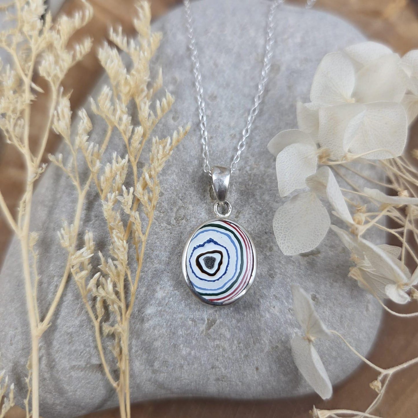 Fordite Pendant | Fordite Jewellery | Jones Stones