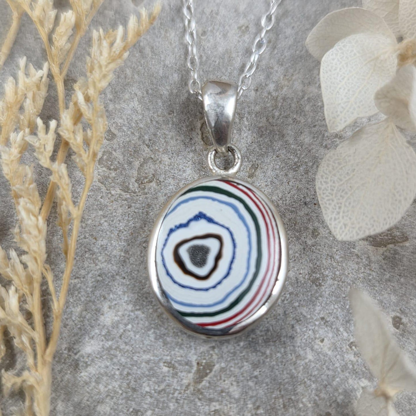 Fordite Pendant | Fordite Jewellery | Jones Stones