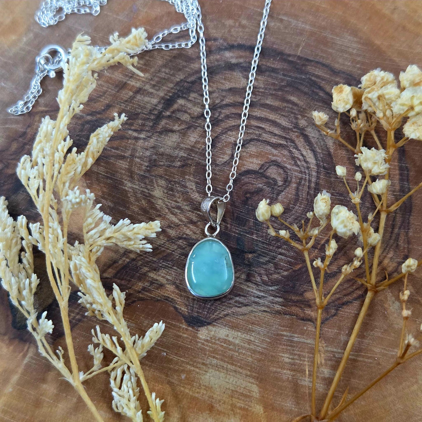 Peruvian  Opal Pendant | Opal Pendant | Blue Opal | Peru Jones Stones