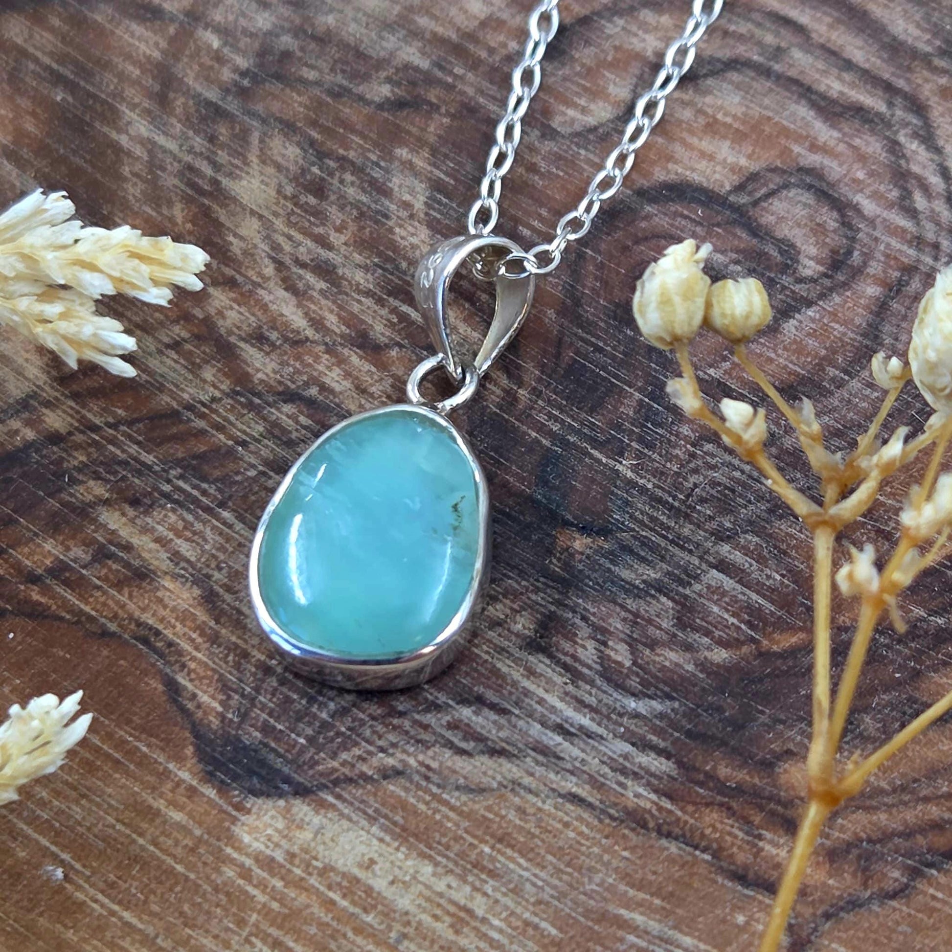 Peruvian  Opal Pendant | Opal Pendant | Blue Opal | Peru Jones Stones